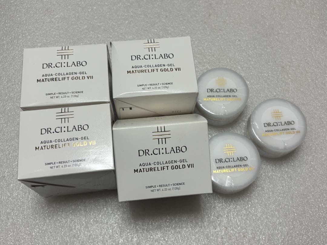 【値下げしました】　ACG Ｇ７ MATURE LIFT GOLD Ⅶ 最新 ドクターシーラボ G7マチュアリフトゴールドVII 120g 2個 - メルカリ