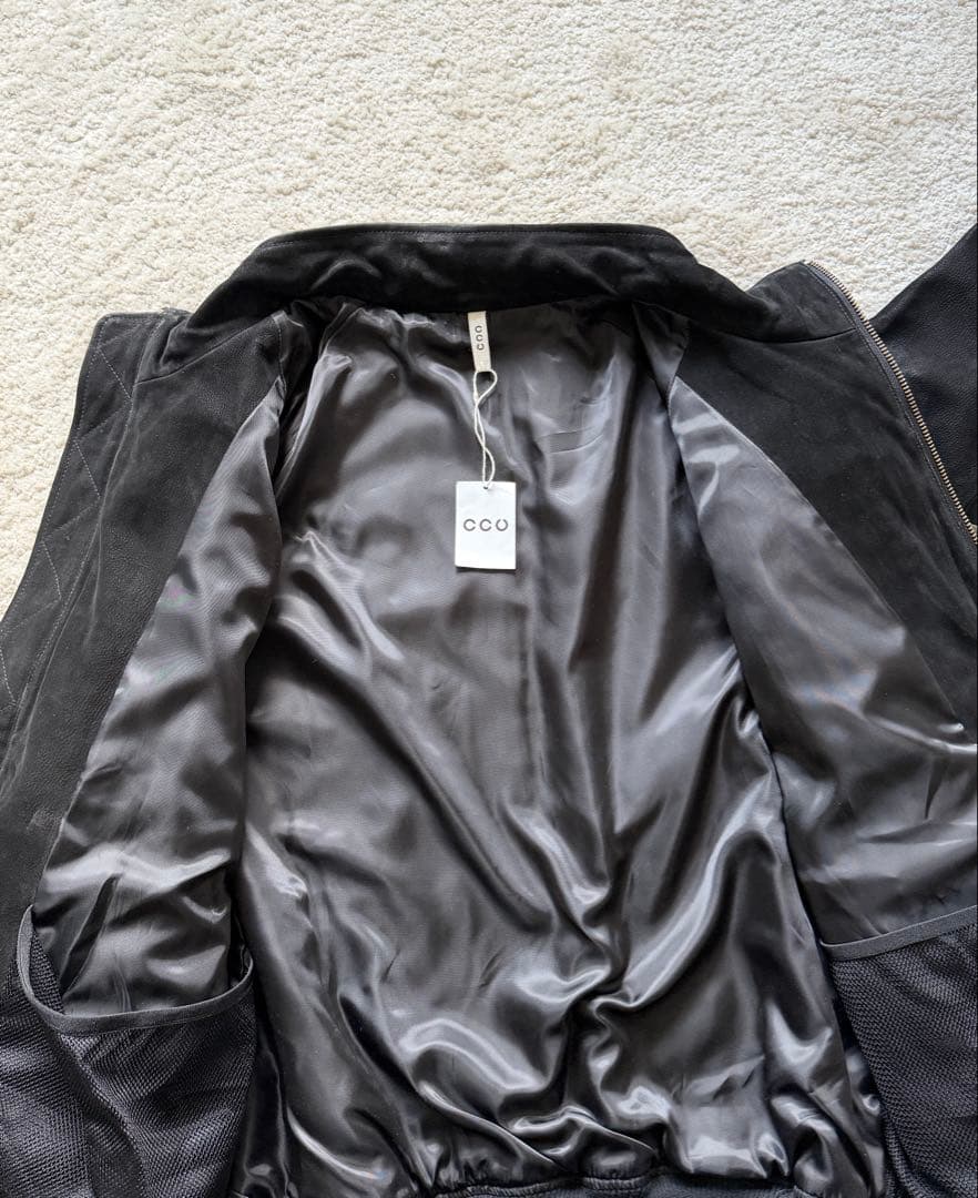 CCU HIGH NECK BLOUSON - COW NUBUCK サイズ2 - メルカリ