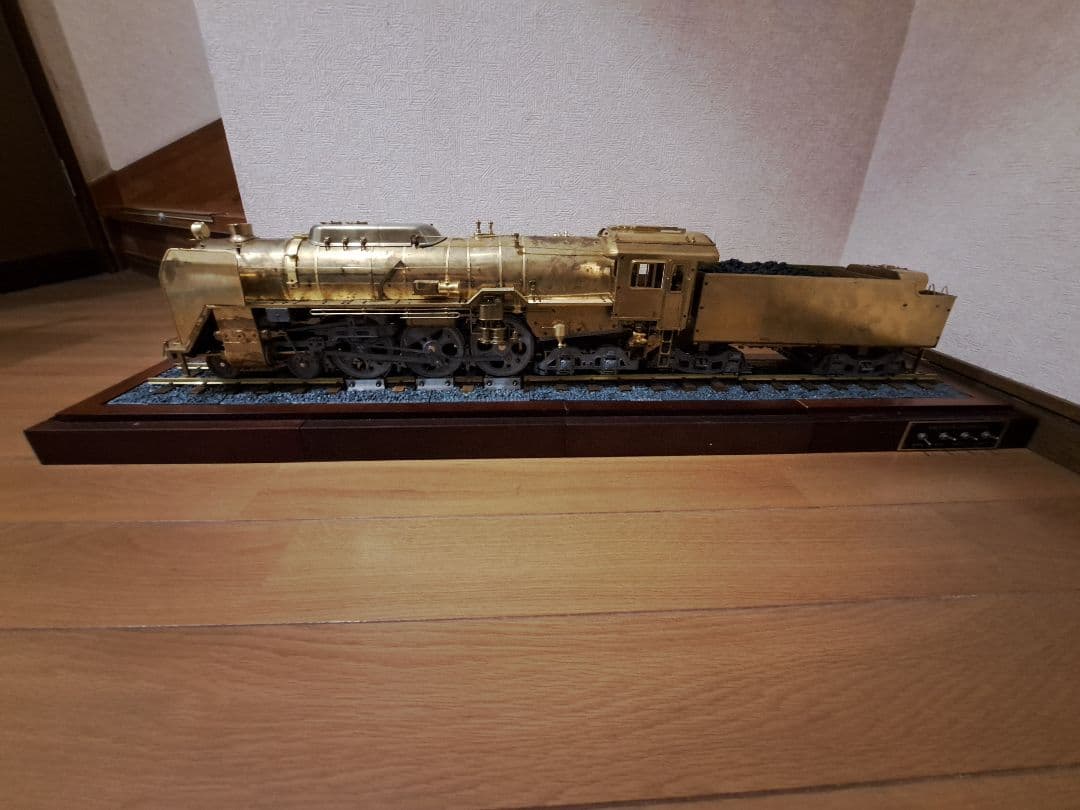 値下げ 大型模型 ディアゴスティーニ C62つばめ 蒸気機関車模型 真鍮