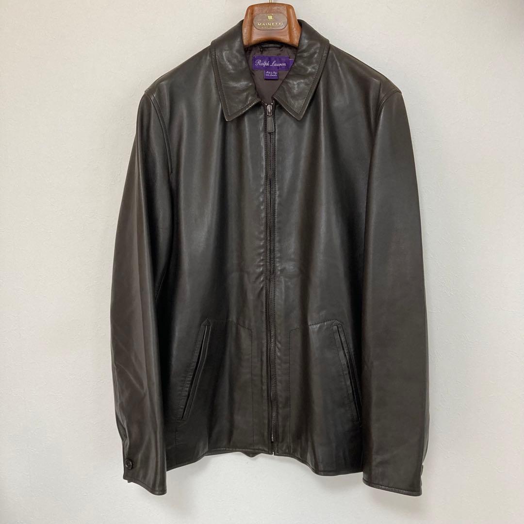 Ralph Lauren Purple Label ラルフローレン　ライダース 王の風格 超スペシャル 幻 ラルフローレンパープルレーベル ライダース