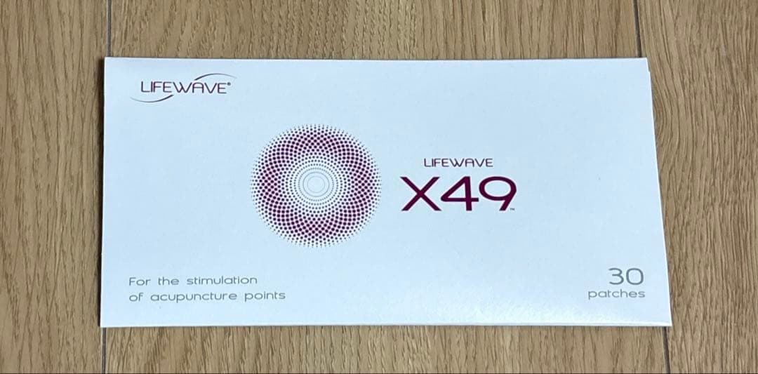 X49 ライフウェーブ パッチ エックスフォーティナイン ライフウェーブ X49 パッチシール 30枚 説明