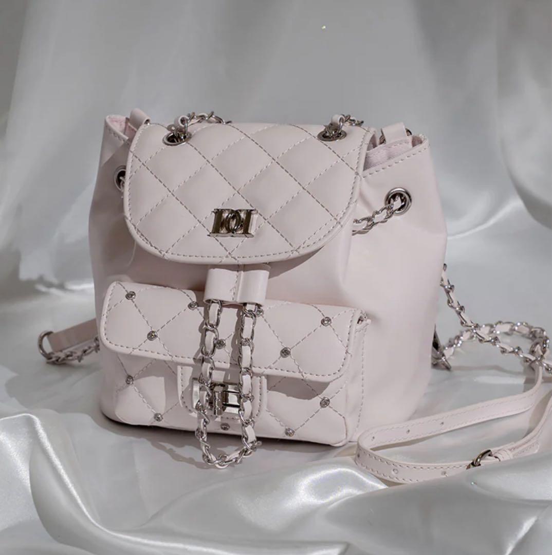 キルティングビジューミニリュックピンク 予約商品】キルティングビジューミニリュック – Darich (ダーリッチ)