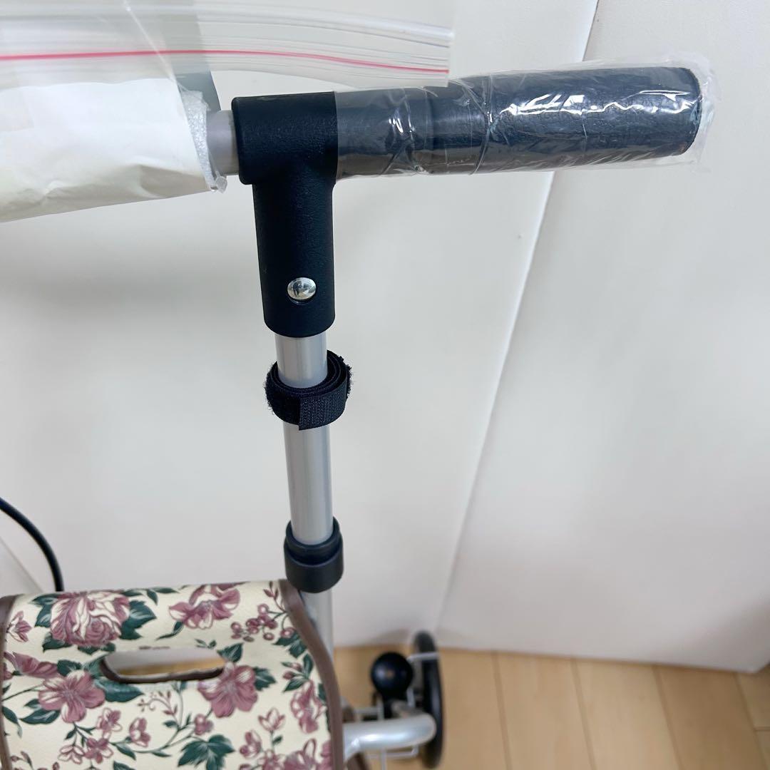 島製作所 新品 サニーウォーカー シルバーカー 歩行器 折りたたみ式 傘立て