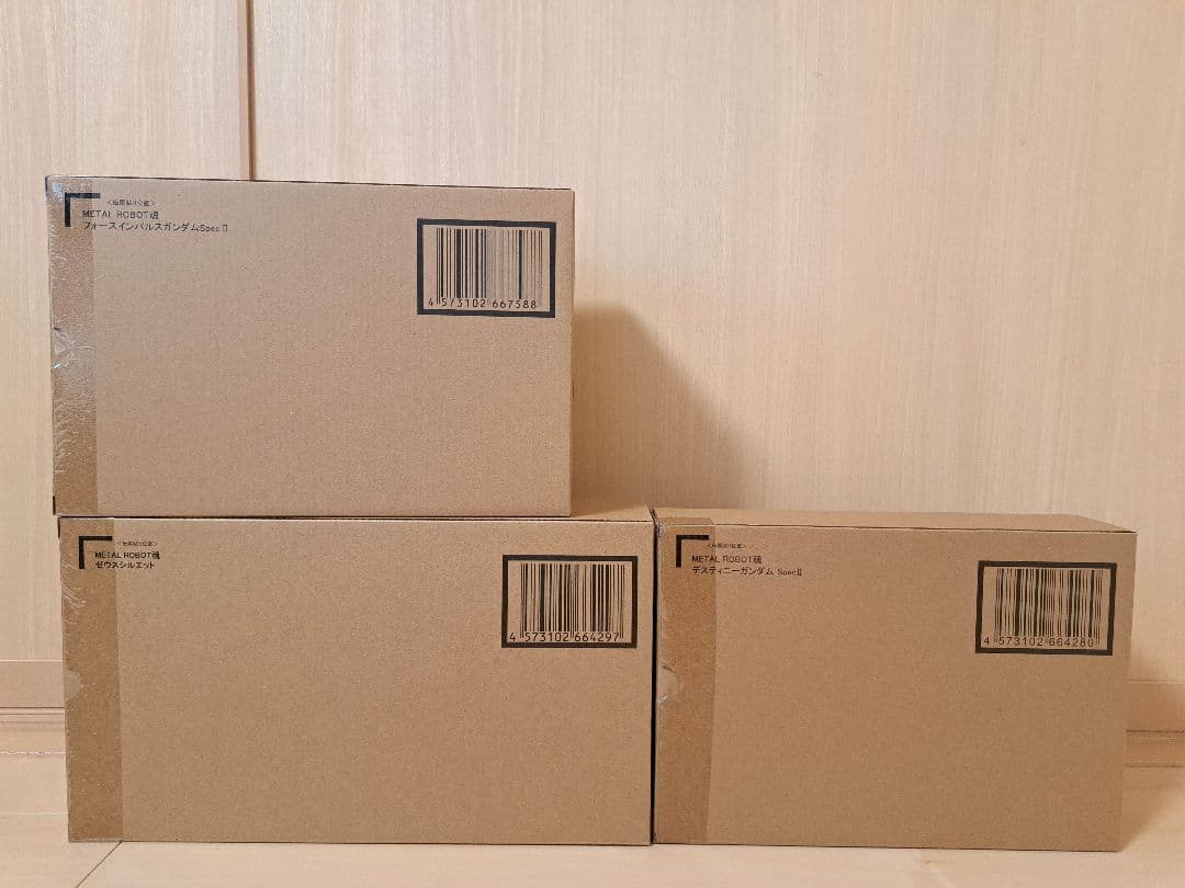 L ROBOT魂 デスティニー&ゼウスシルエット&フォースインパルス