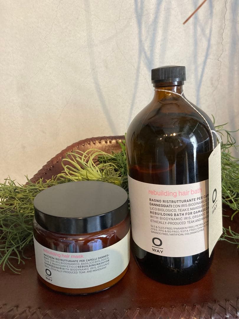 rolland O-wayリビルディングHair Bath & Mask セット