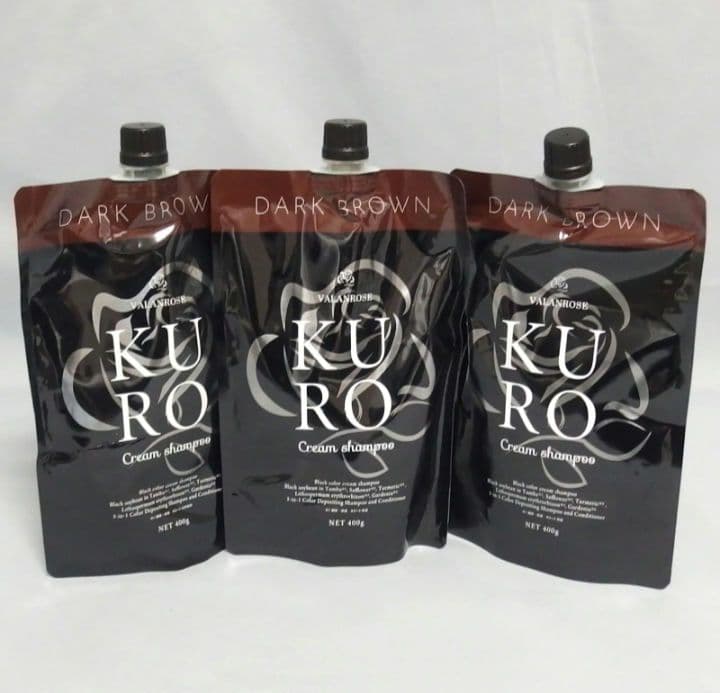 KURO ダークブラウン カラーシャンプー