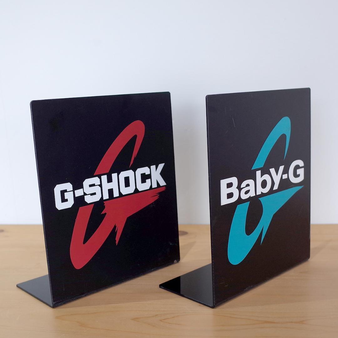 GShock BabyG 店舗用看板セット Gショック ベイビーG コレクター用 GShock BabyG 店舗用看板セット Gショック ベイビーG コレクター用