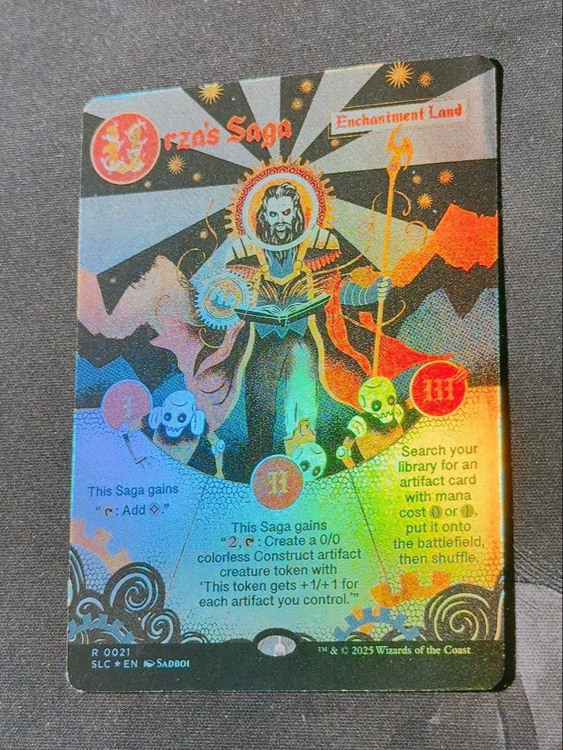 角折れあり】【SLD Foil】ウルザの物語 英語