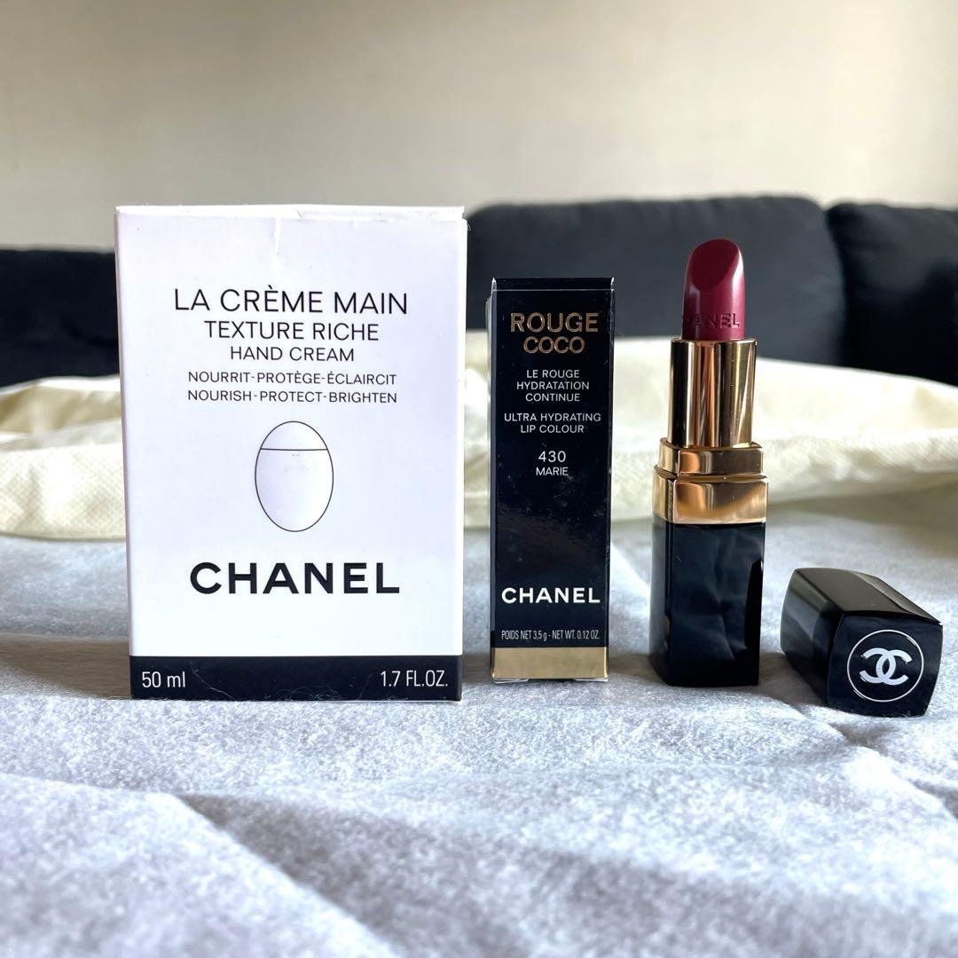 シャネルハンドクリーム&口紅