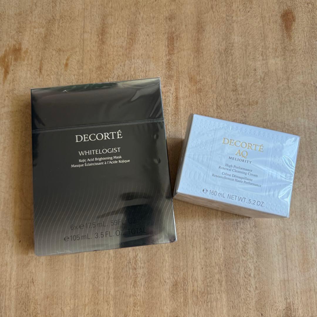 コスメデコルテ　クレンジングクリーム&美白マスクセット【新品未使用】