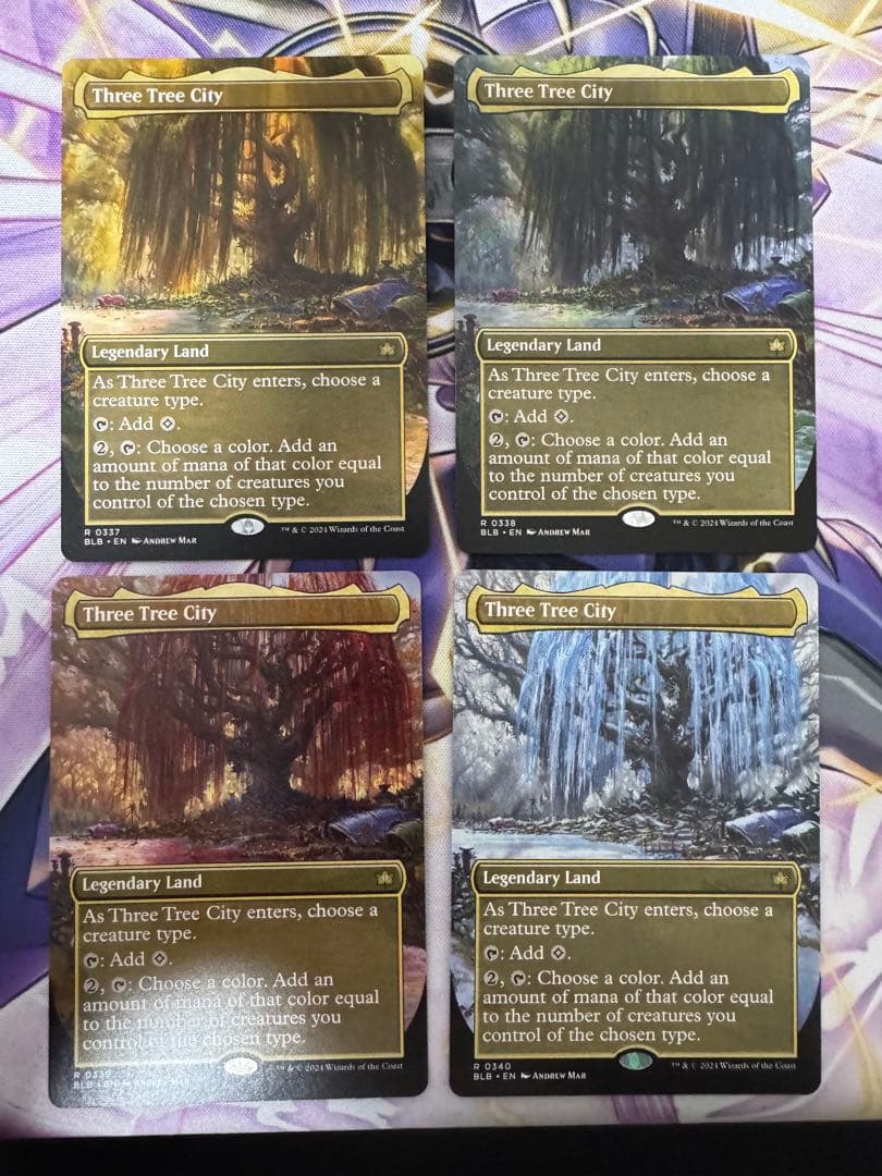 MTG ボーダーレス　三本木市 英語非Foil 四季セット ミントモール / MINT GAMES MTG(東日本橋) / 【BLB】【ENG】〈337-R-L