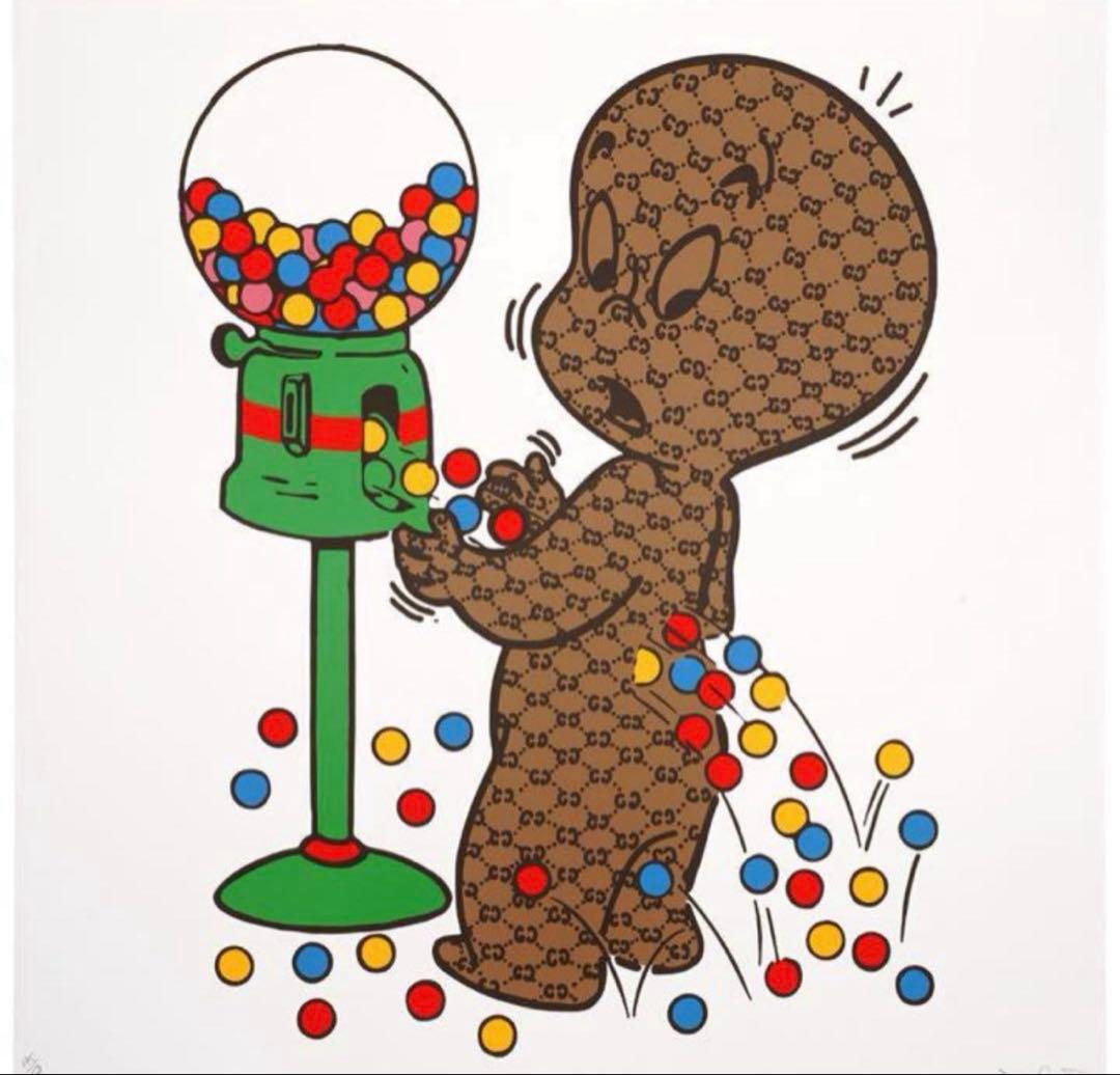 GR8 GUCCI ghost 版画　ポスター　二枚セット