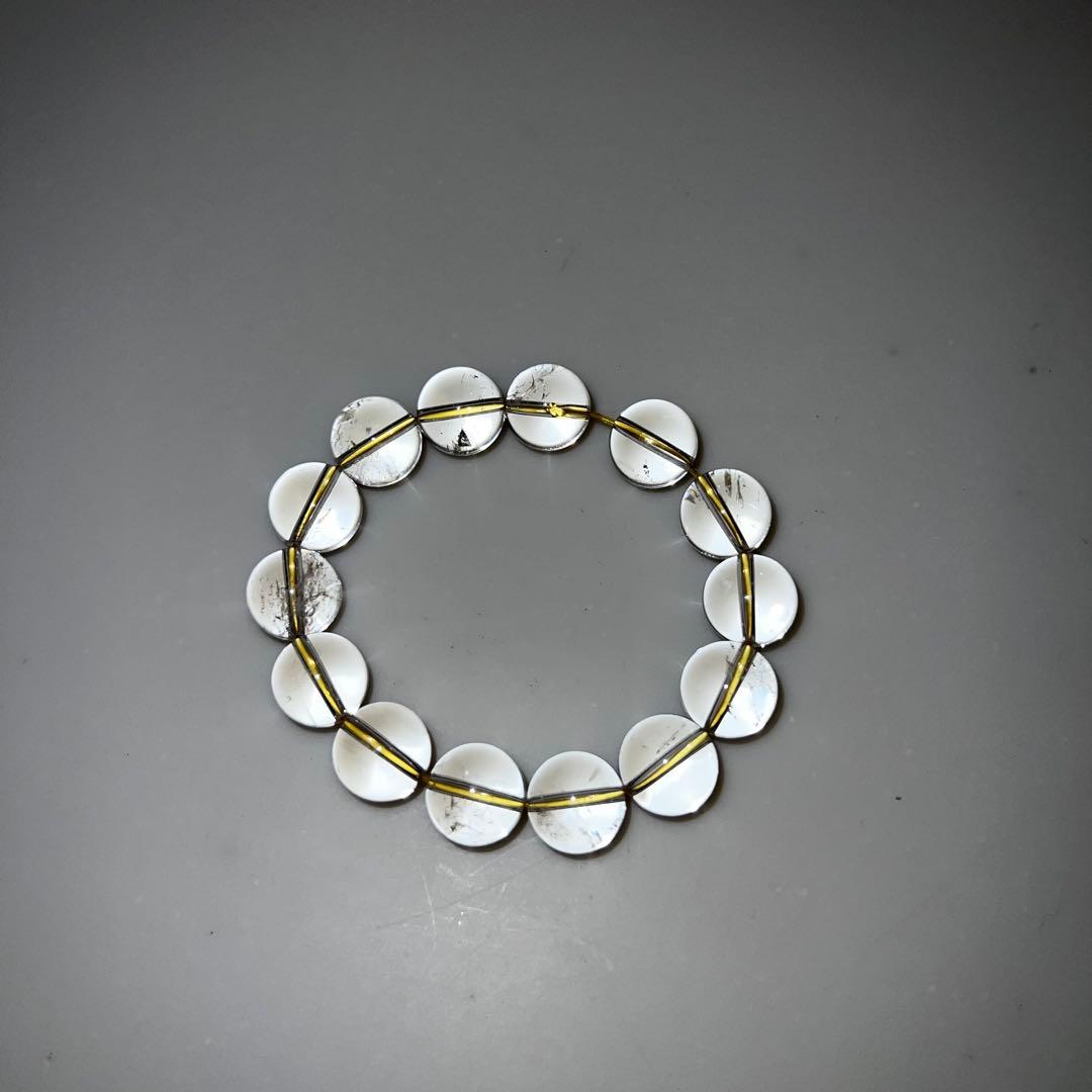 【透明度抜群】天然水晶 ブレスレット 約10mm パワーストーン 浄化・お守り