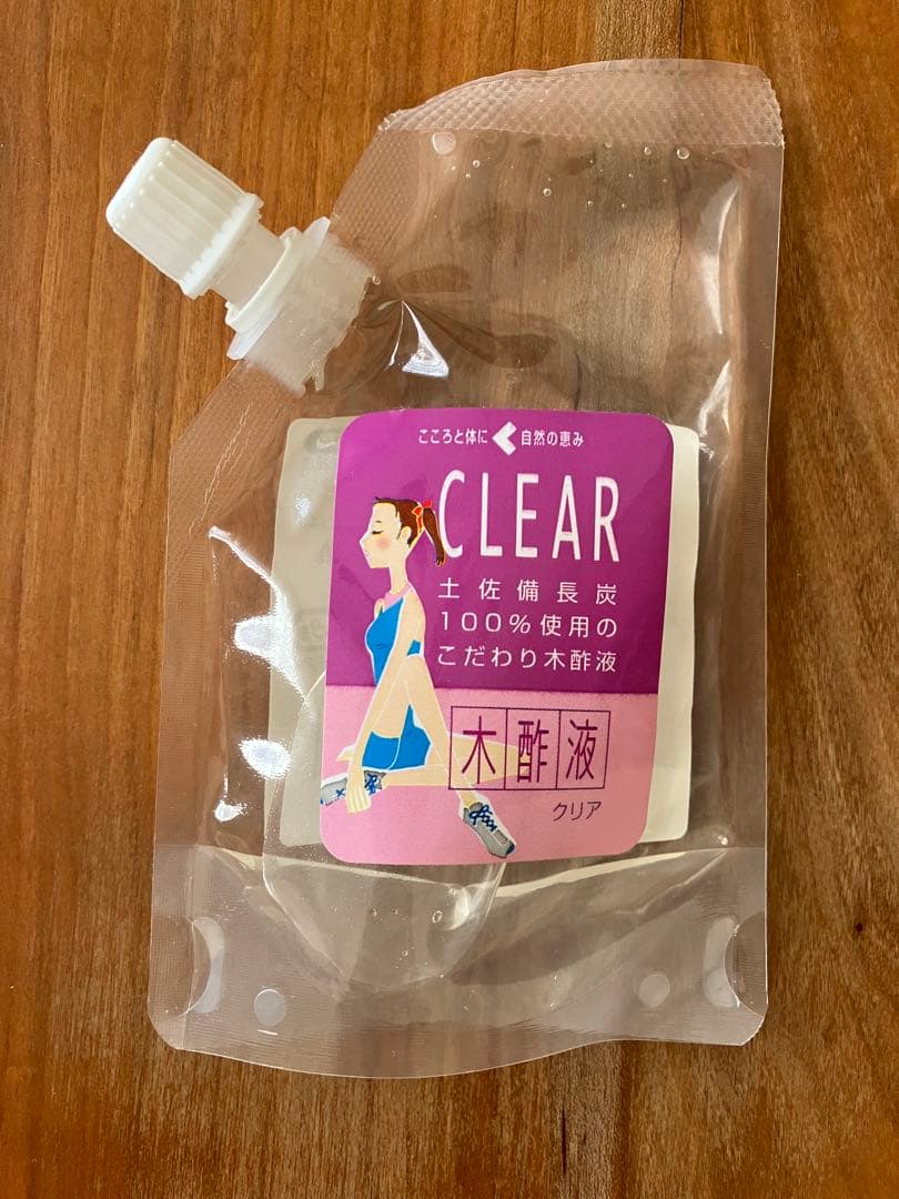 廃盤品/希少】 木炭屋 木酢液クリア 100ml （残量8~9割） 木酢