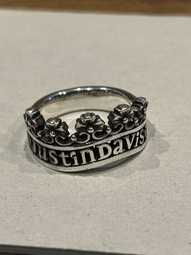 ジャスティンデイビス SRJ452 ヴィクトリア　クラウン　約24号 指輪