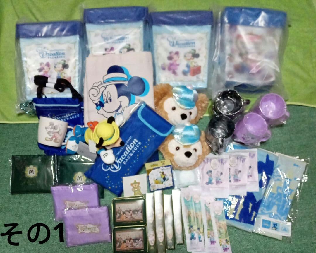 【送料込】ディズニー　ミラコスタ　バケパ　FSホテル ダッフィ　グッズセット 東京ディズニー女子旅⑦ミラコスタ売店 | フィンの日記～アラフィフ