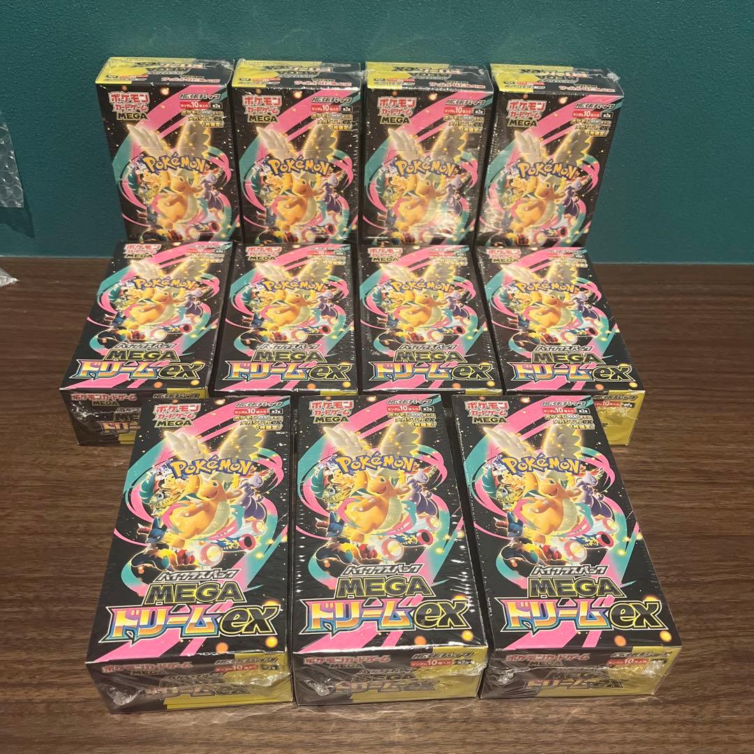 ポケモンカード　メガドリームex 11BOX シュリンク付き