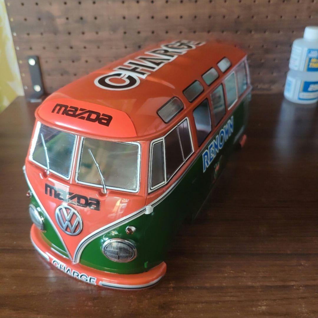 タミヤ　ワーゲンバス　ボディ　ウイリー用 タミヤ 1/12RC フォルクスワーゲン タイプ2 (T1) ウイリー