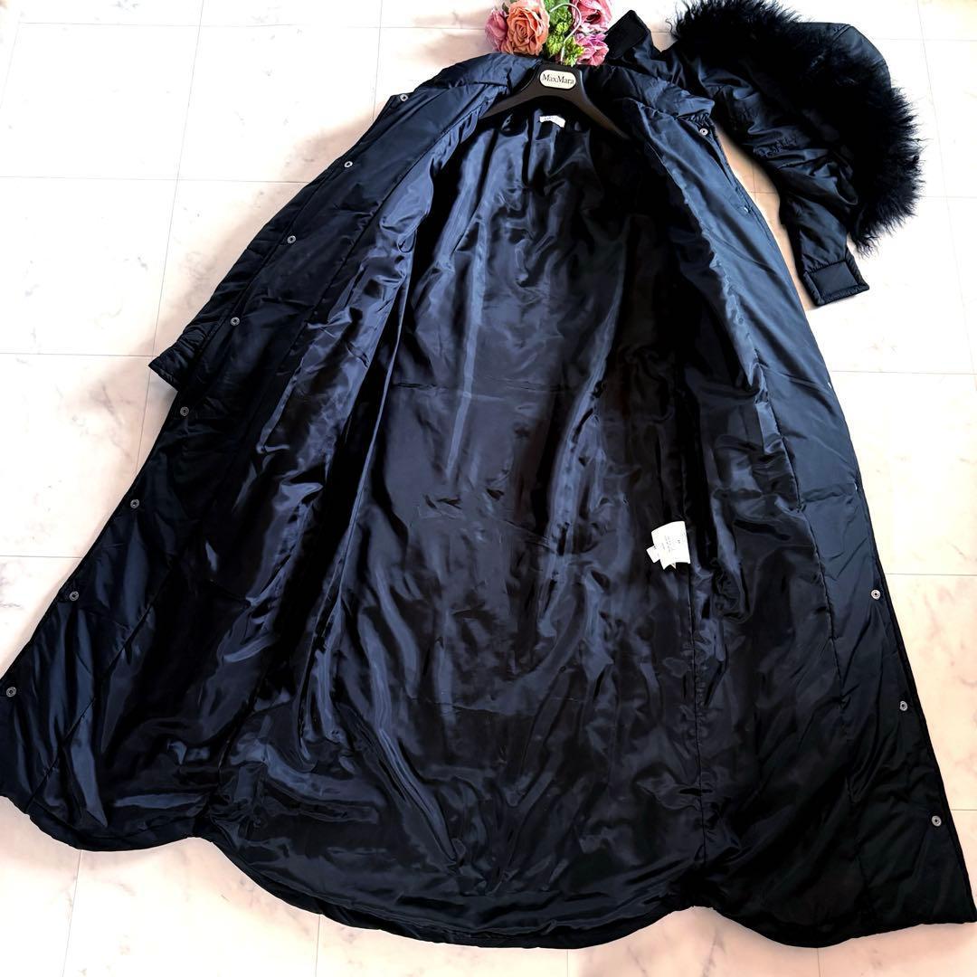 極美品☆2wayマックスマーラ Max&co スーパーロングパデットコート L