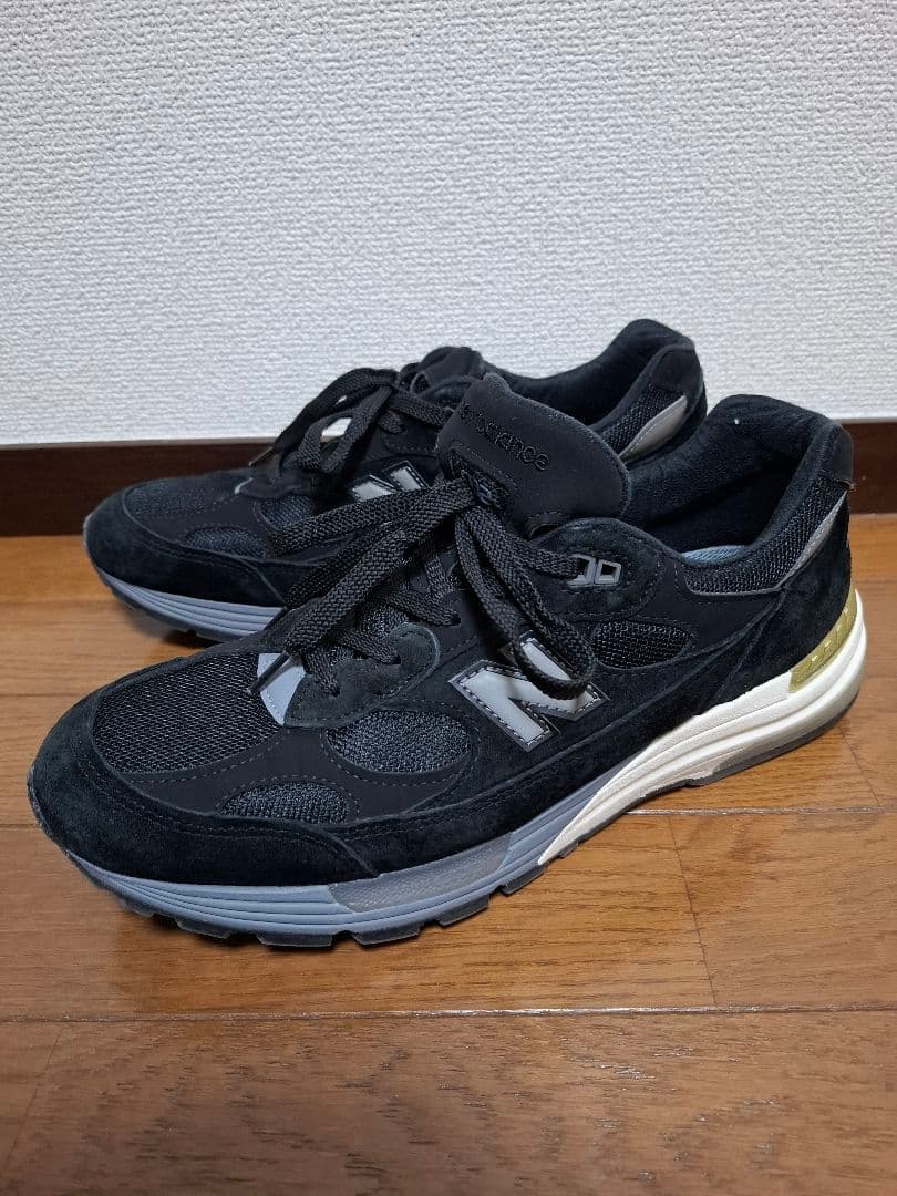 ニューバランス　992　ブラック　28.5