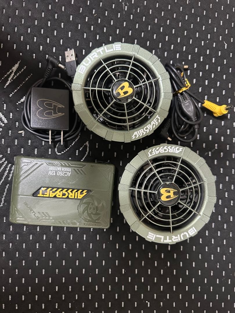 バートルバッテリーファンセット13v