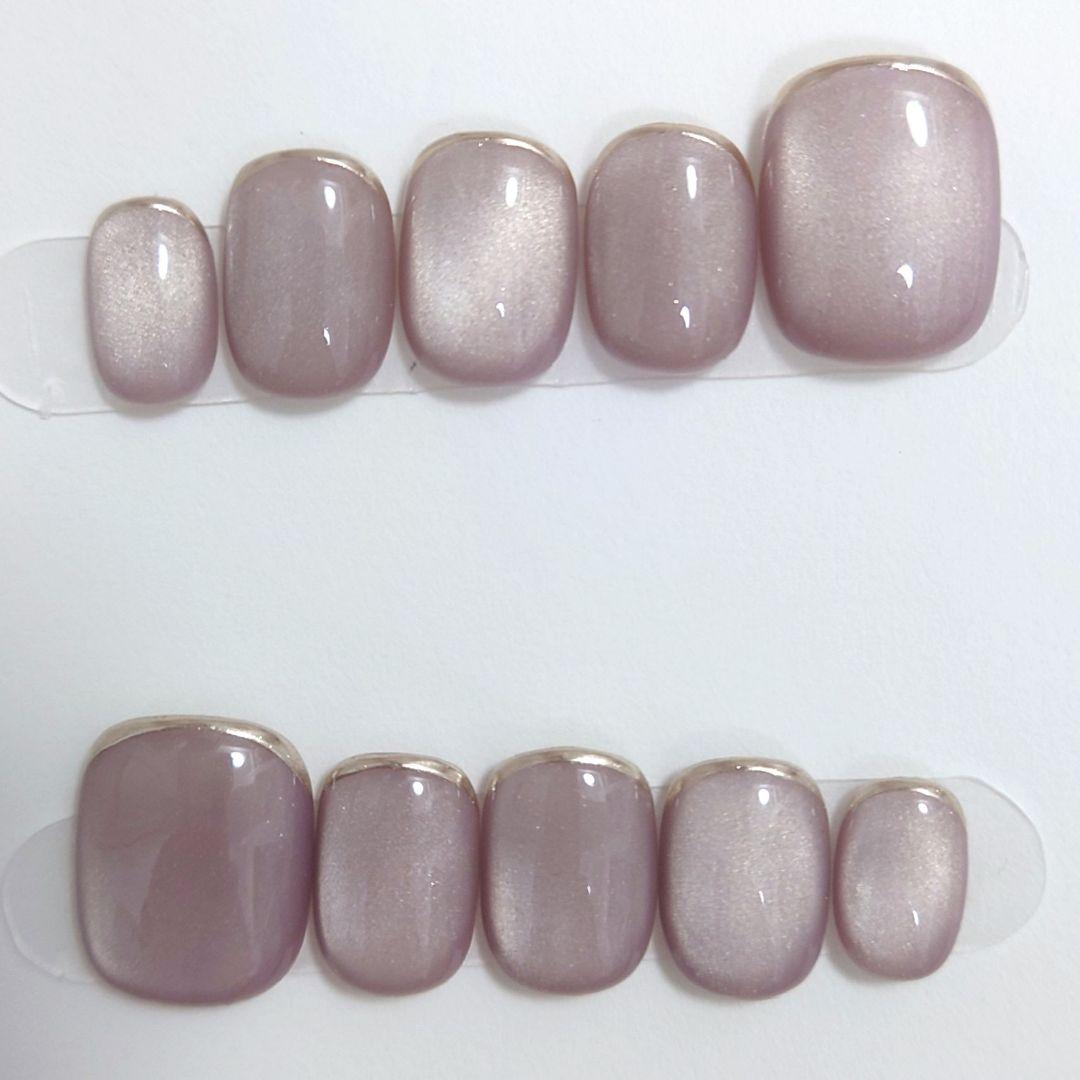 evernail エバーネイル チップ Peach Tea ラウンドショート