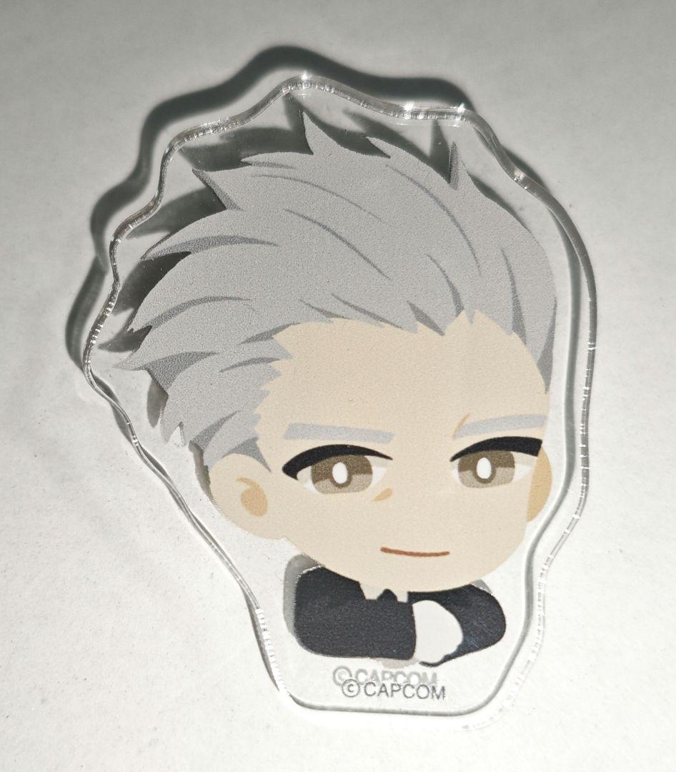 デビルメイクライ バージル アクリルクリップ 顔 カプコンカフェ 2弾