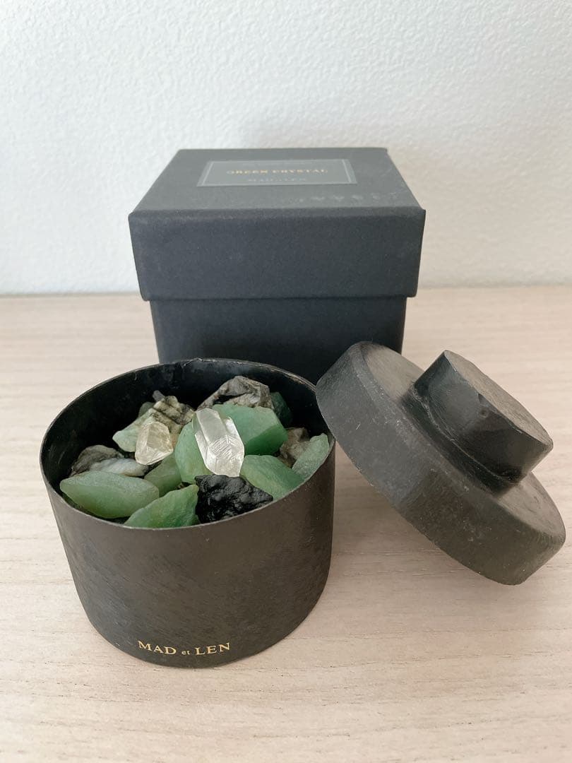 【MAD et LEN】Green Crystal ポプリ＋リチャージオイル
