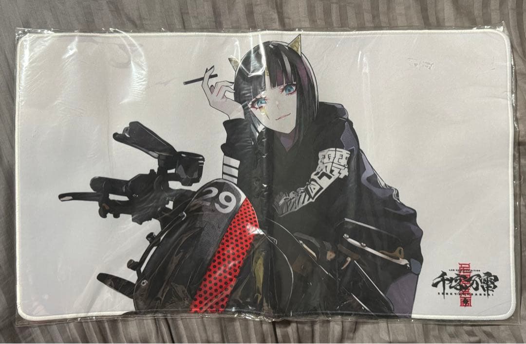 LAM 個展　千客万雷　限定グッズ　デスクマット　プレイマット 雷電