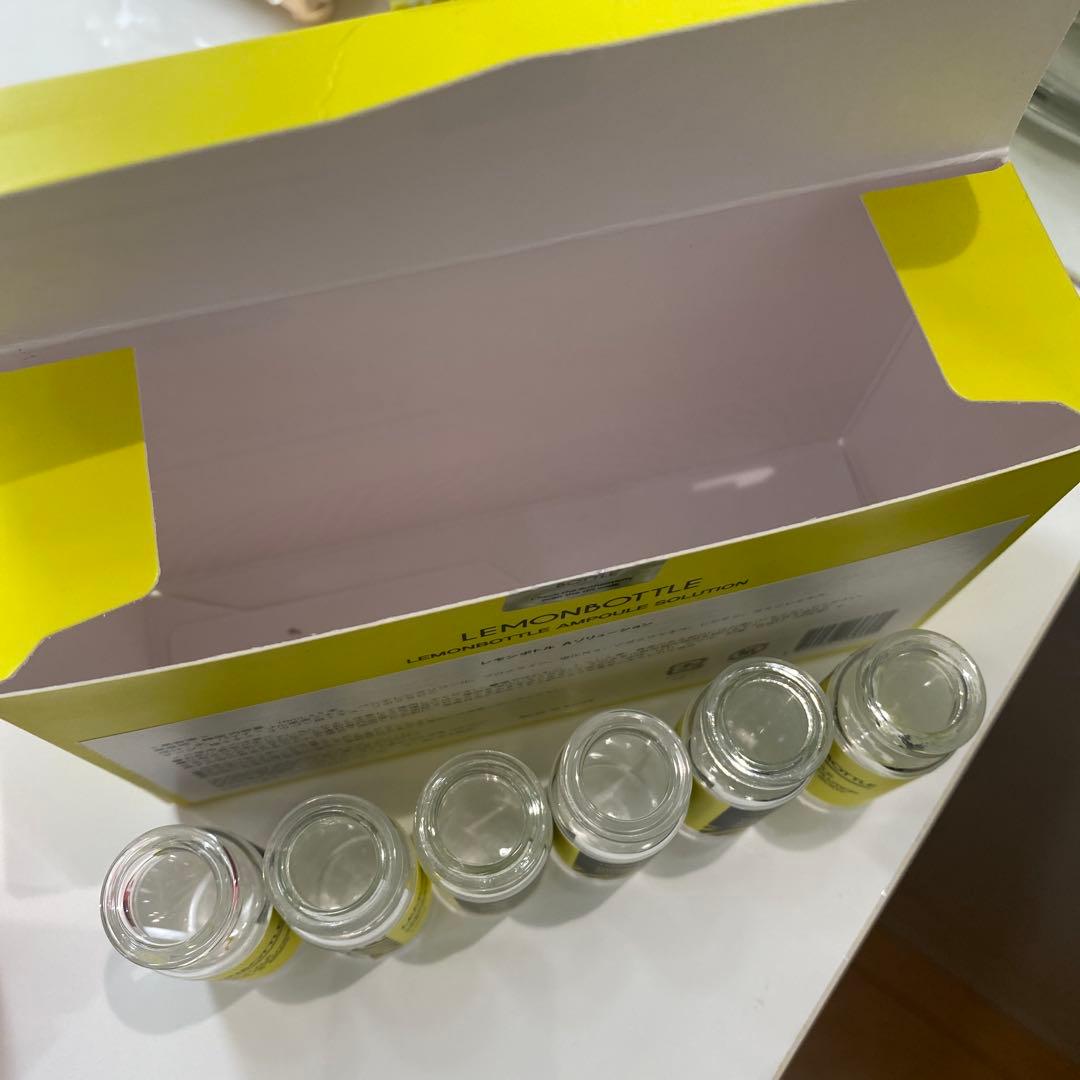 LEMONBOTTLE 空アンプル ボトル50本入り空き箱1箱プレゼント 2026年最新】LEMONBOTTLEの人気アイテム - メルカリ