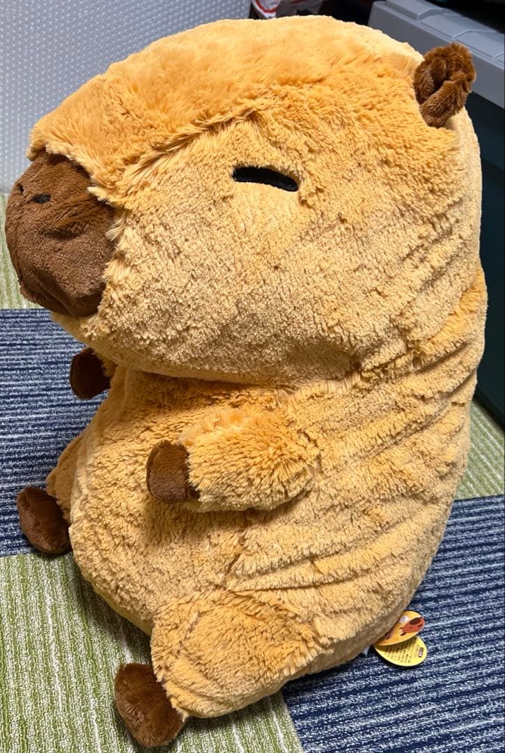 超ドでかい！カピバラさんぬいぐるみ