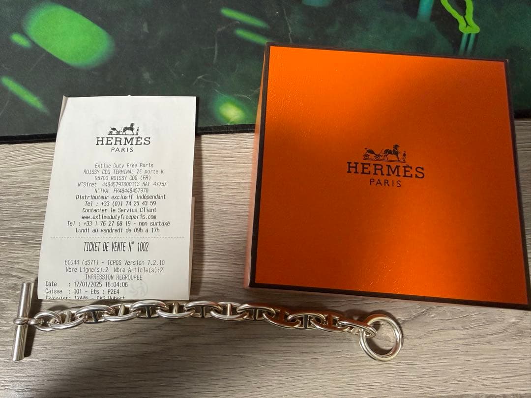 【超美品】 HERMES エルメス シェーヌダンクル GM 12コマ 楽天市場】【新品同様・未使用】 GMサイズ HERMES エルメス