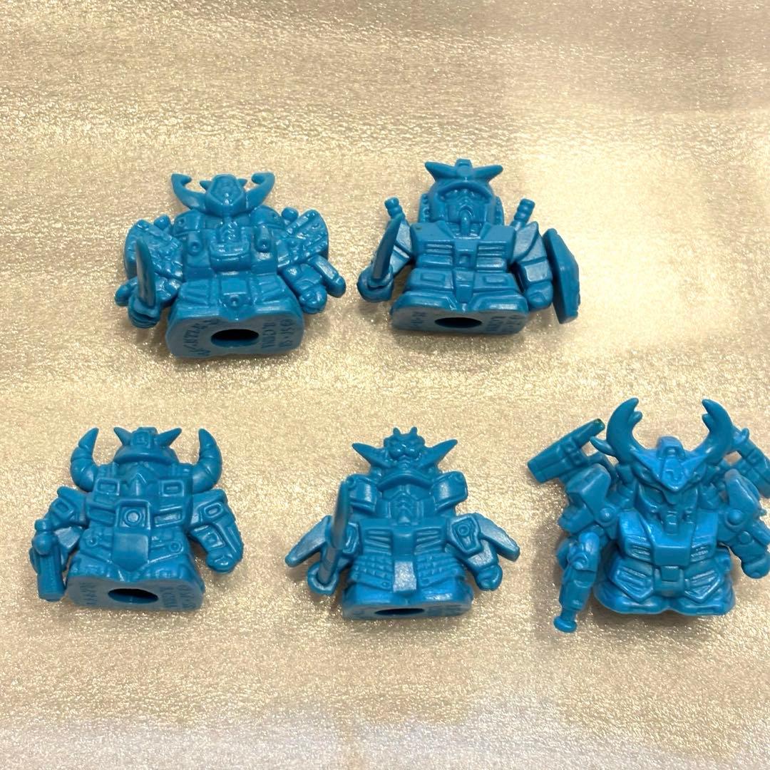 ガン消し5体セット ブルー フィギュア - メルカリ