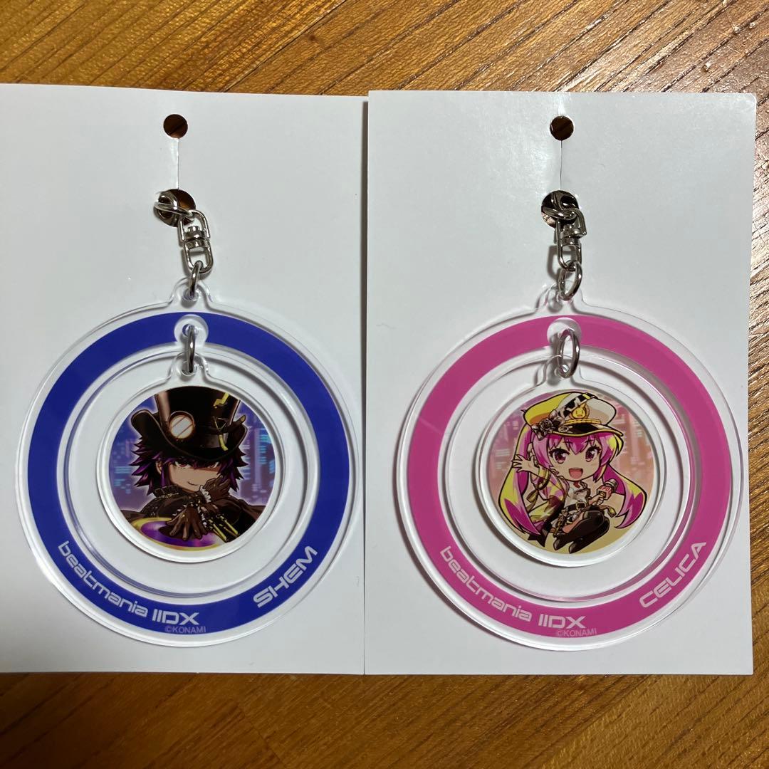 beatmania IIDX アクリルキーホルダー 2点セット - メルカリ
