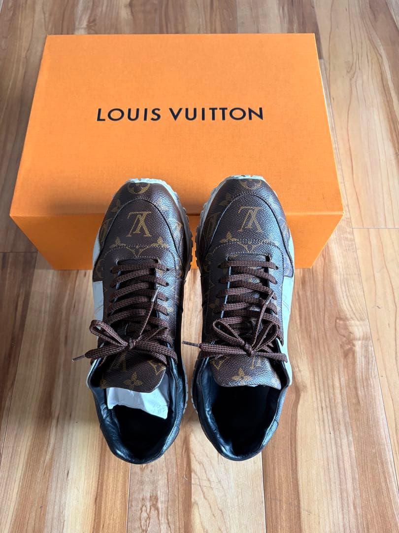 LOUIS VUITTON ブラウン スニーカー サイズ7