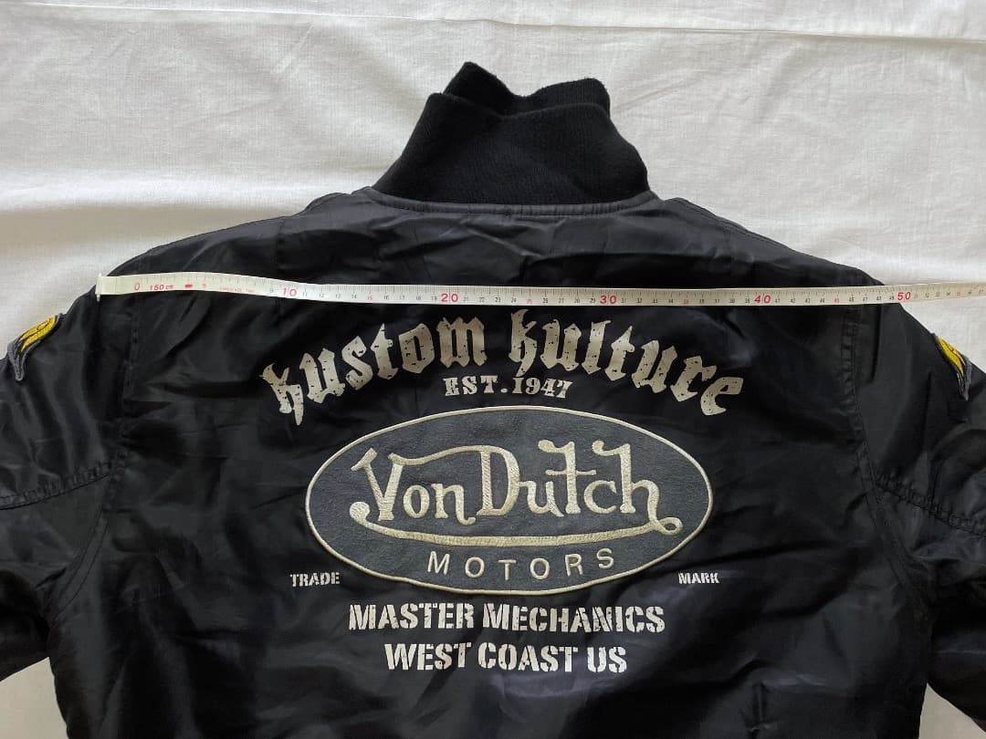 Von Dutch ボンダッチ ジャケット MA-1タイプ ボンバージャケット