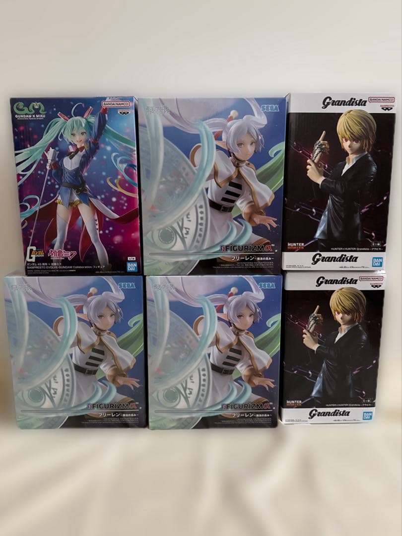 【最新含む】フィギュアまとめ売り　6点セット　グランディスタ　クラピカ　他