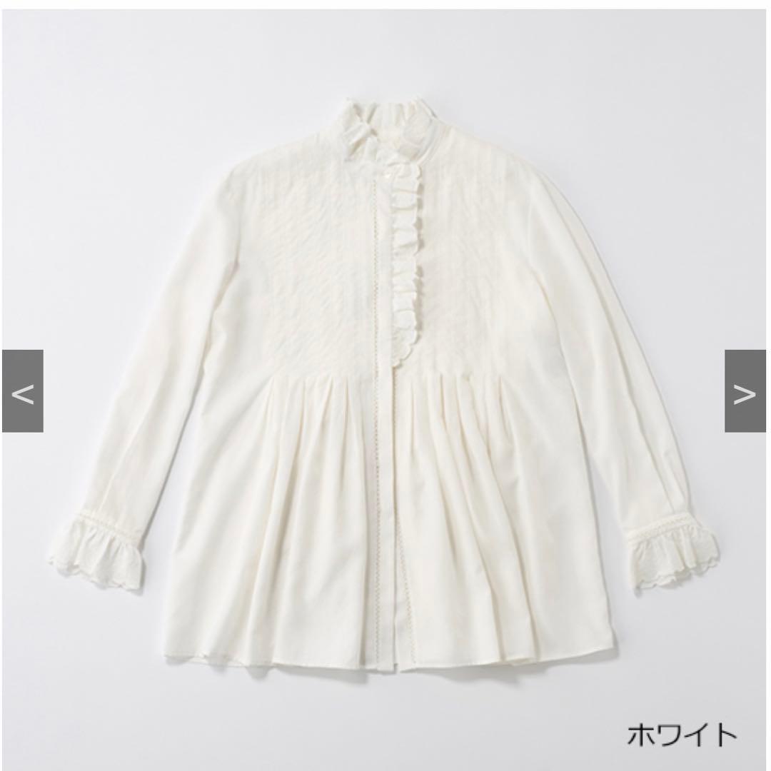 新品未使用　L'AUBE BLANC Geometric Lace Blouse Geometric Lace Blouse – L'AUBE BLANC