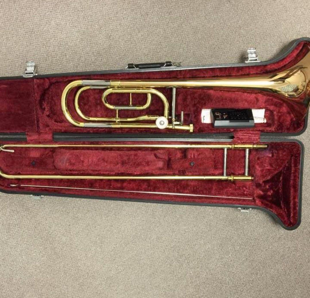 【値下げ】ヤマハ トロンボーン YSL456G ヤマハ テナー・バストロンボーン YSL-456G