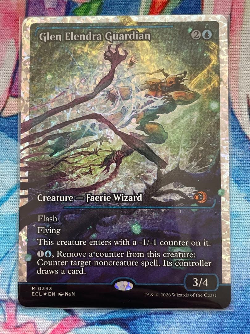 MTG ローウィンの昏迷 エレンドラ谷の守護者 英語版 フラクチャーフォイル