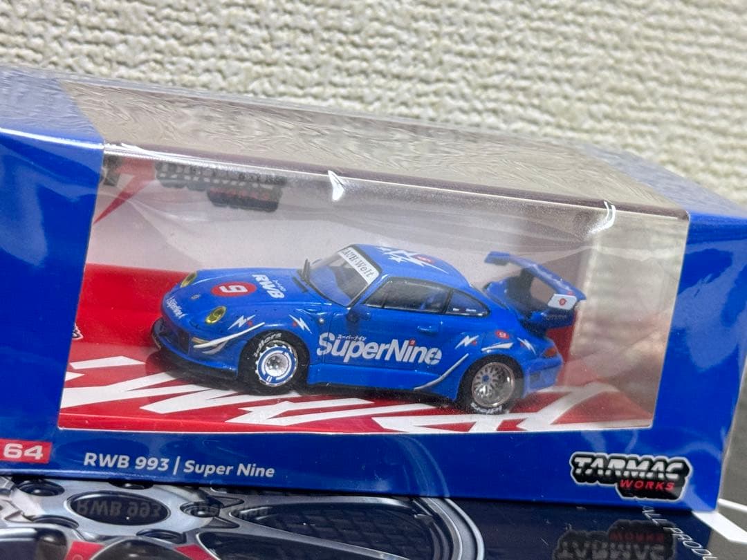 Tarmac 1/64 RWB 993 Super Nine ミニカー