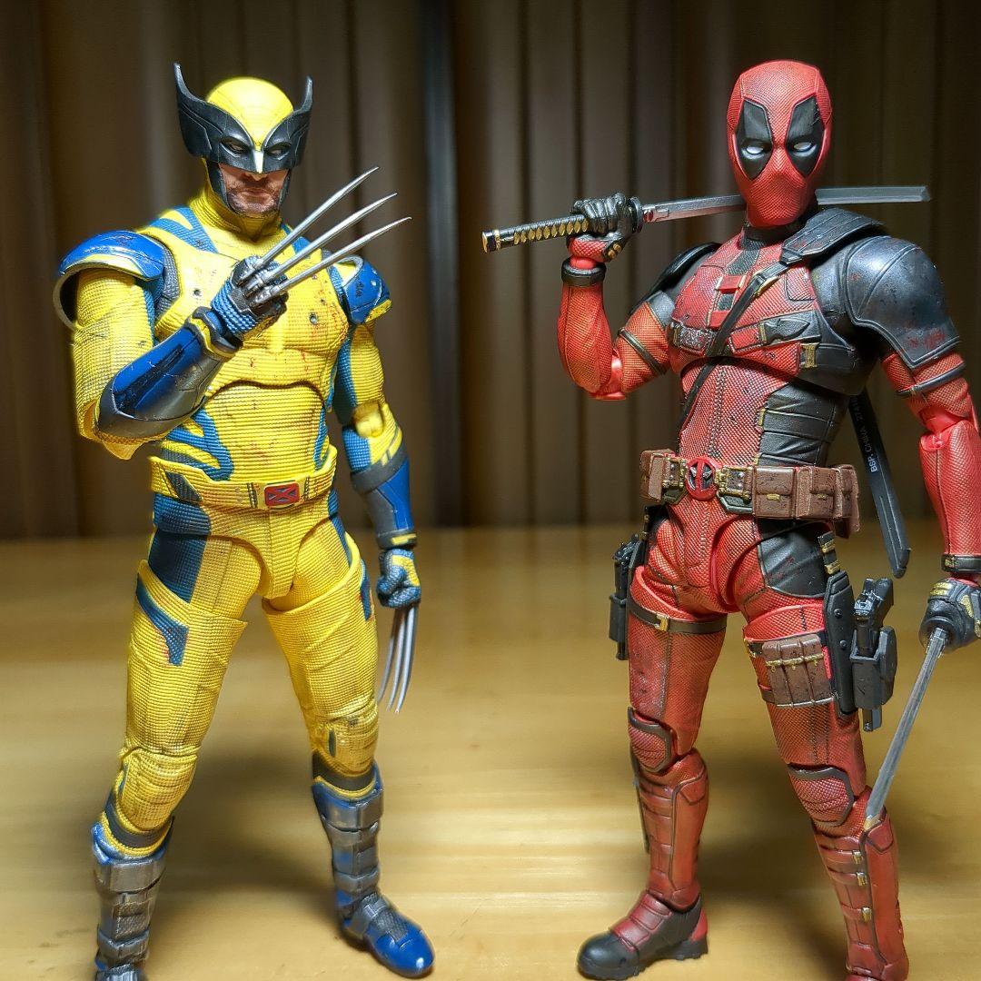 フィギュアーツ デッドプール　ウルヴァリン　(バトルダメージ仕様) 2体セット