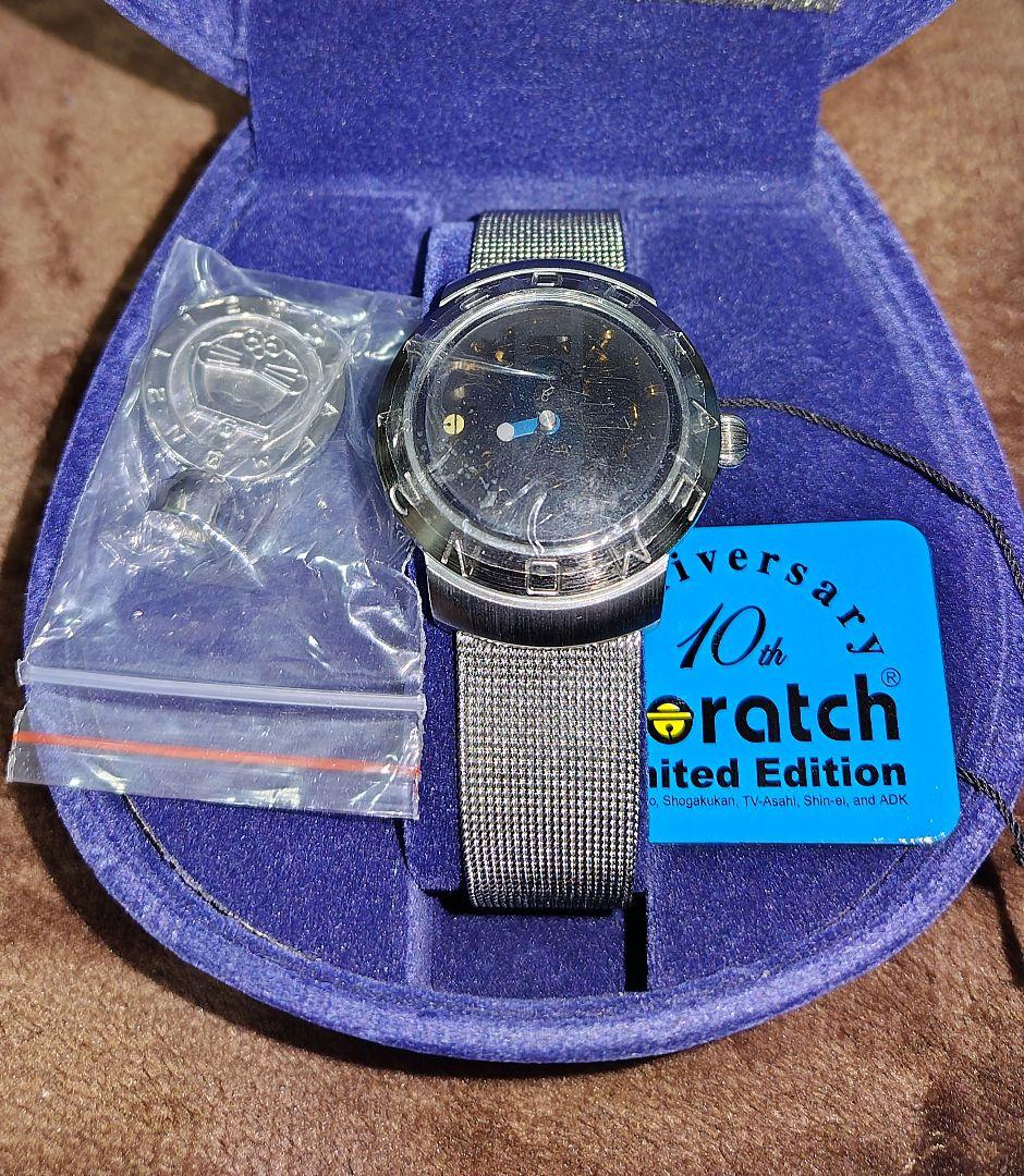 ドラえもん ドラッチ 腕時計 2006 10周年記念 HALF SKELETON ラナ、初代ドラえもんの腕時計「ドラッチ」を2112本限定復刻、9月3日に