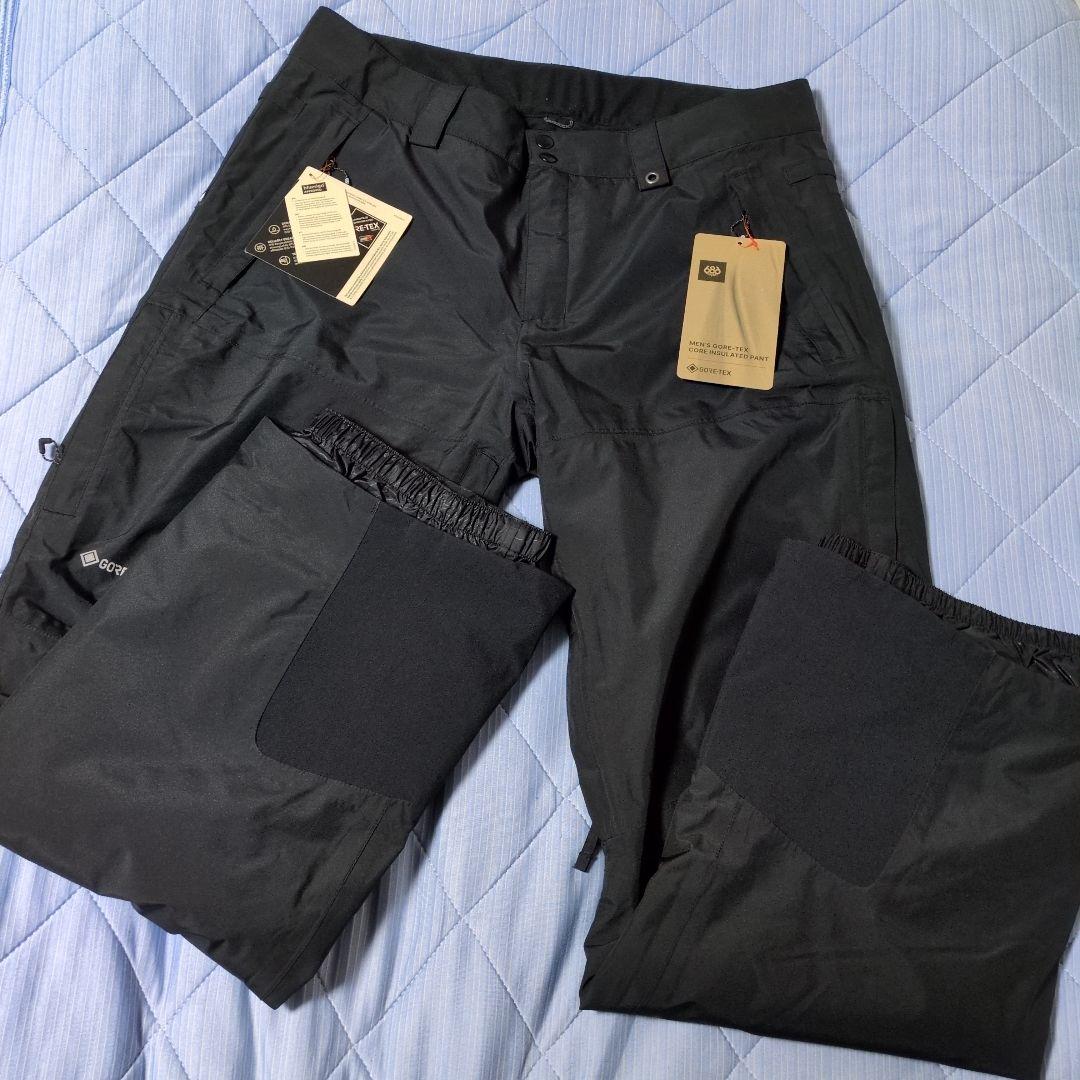 686ブラック スノーボードウェア