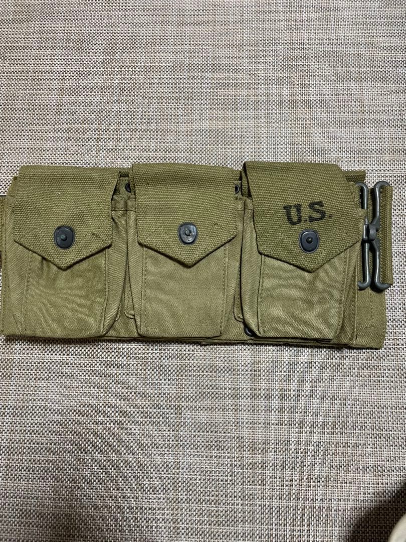 U.S. オリーブドラブ ポーチ 3ポケット