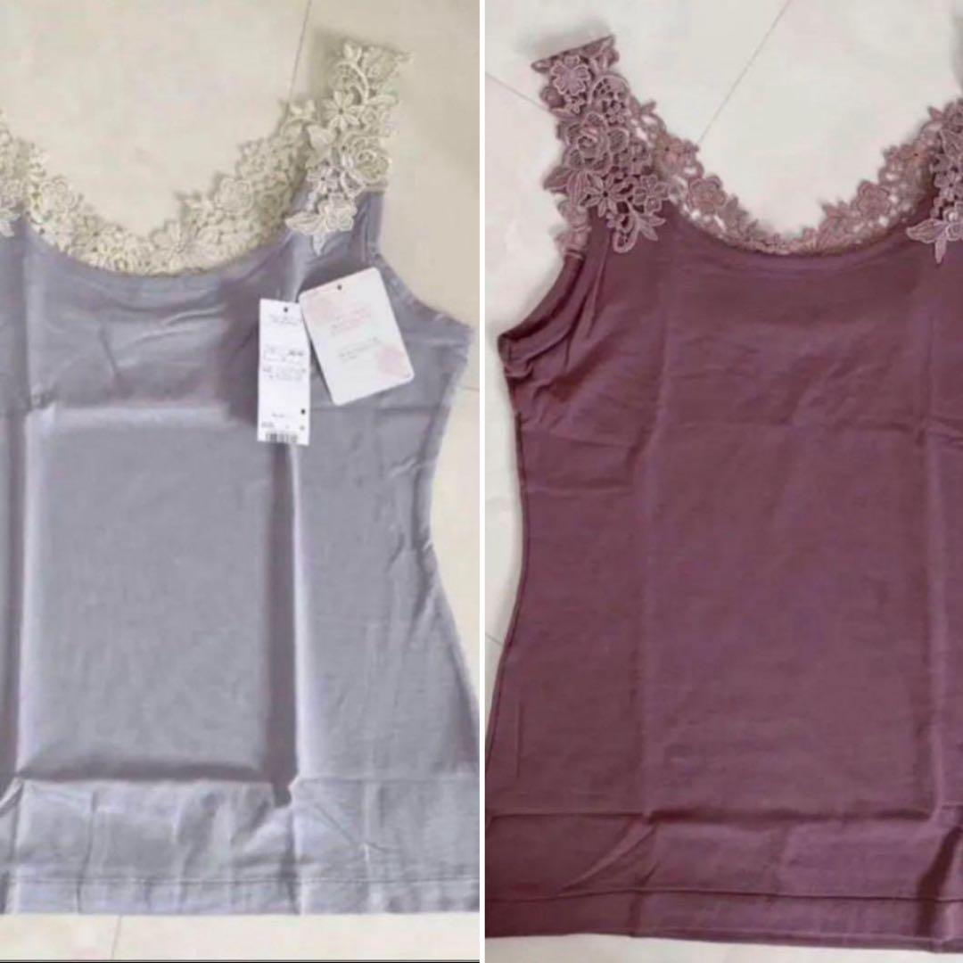 takeさま専用☆パルファージュ ダブルフロントキャミソール M☆