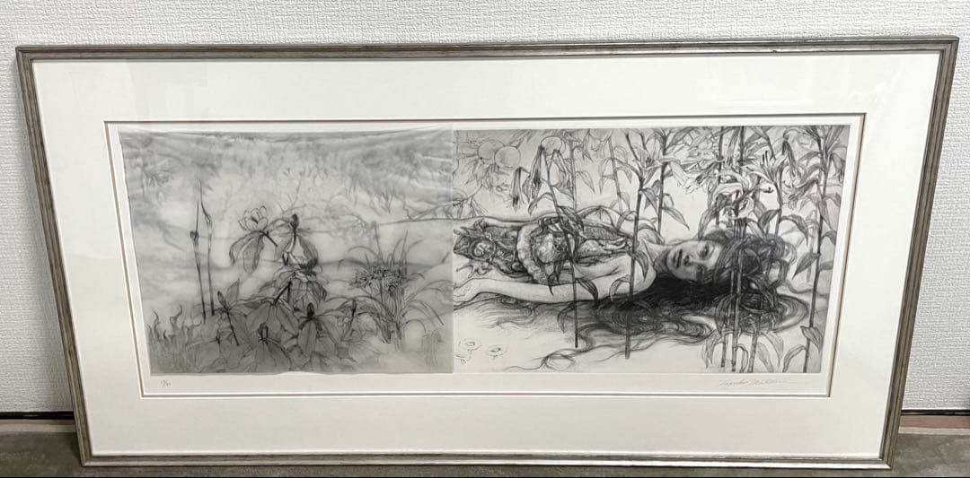 松井冬子　浄相の持続　フォトグラヴュール 浄相の持続Keeping up the Pureness|松井冬子Fuyuko Matsui