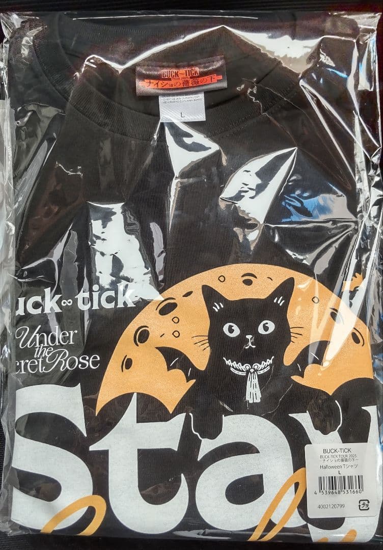 新品未開封】BUCK∞TICK 2025 10月限定 ハロウィン Tシャツ - メルカリ