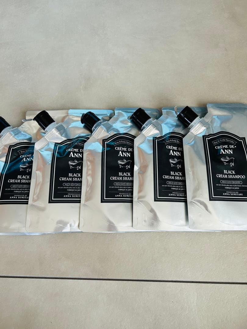 未使用CREME DE ANN BLACK CREAM SHAMPOO5個セット