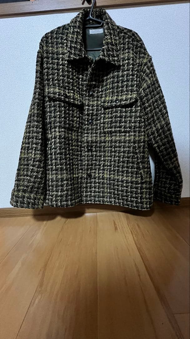 journal standard relume ツイードチェック CPOブルゾン